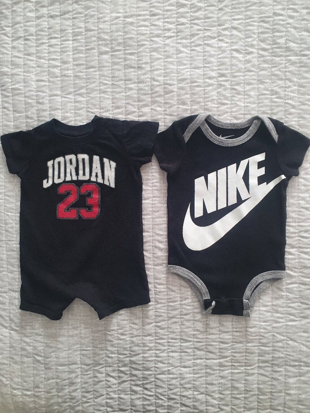 Jordan Nike Baby Romper and Bodysuit Size 0-6 Months